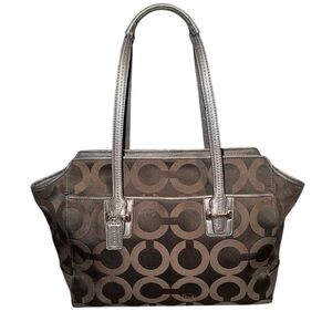 Coach Taylor Op Art Alexis Carry-All Tote